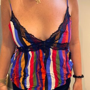 Zara multi- color tank top
